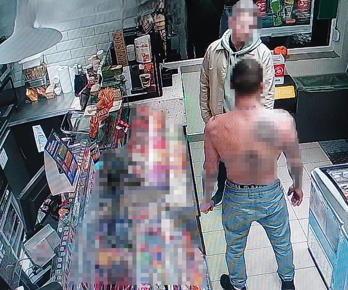 Agresywny mężczyzna zaatakował w sklepie