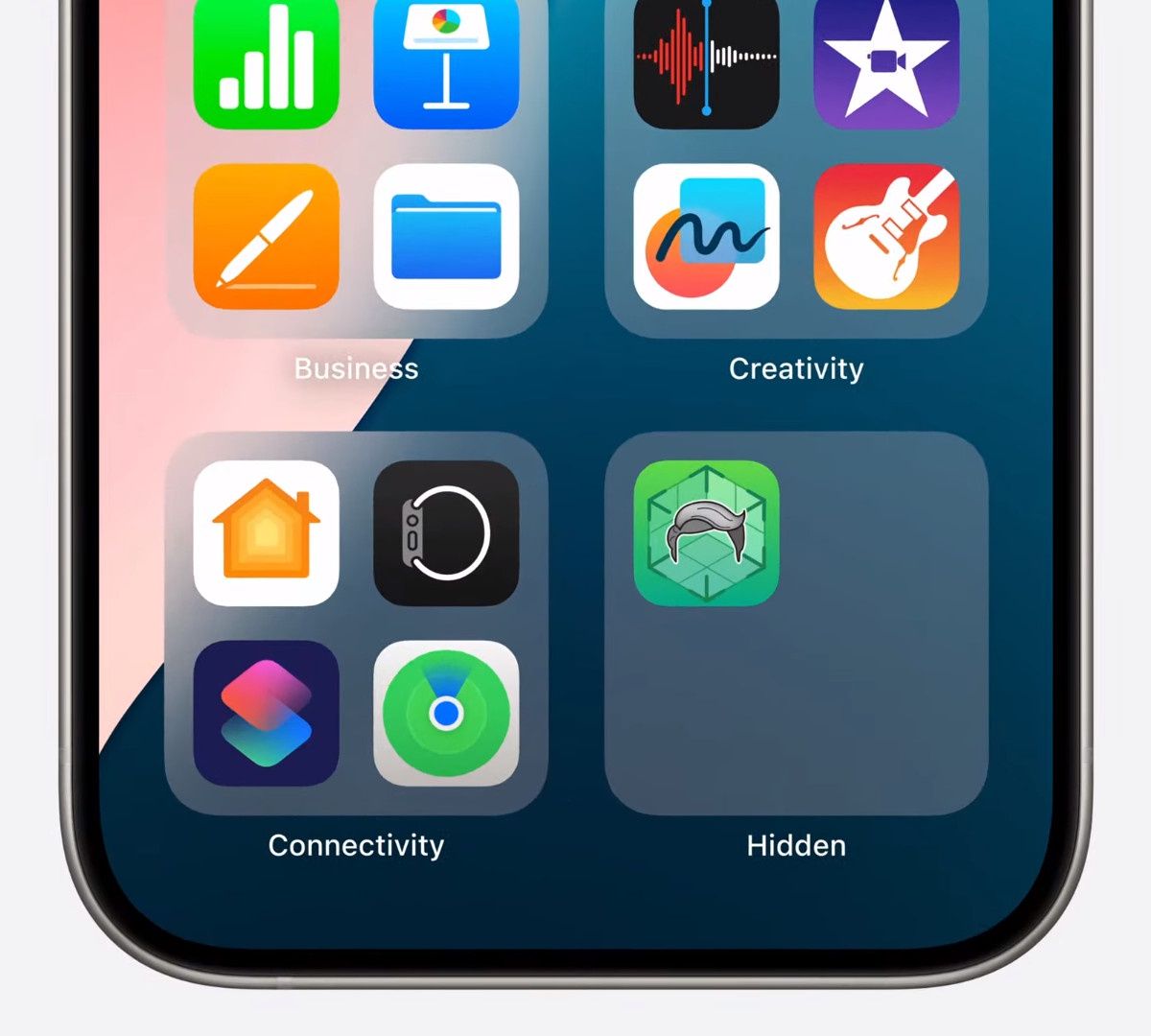 Ukryte aplikacje w iOS 18