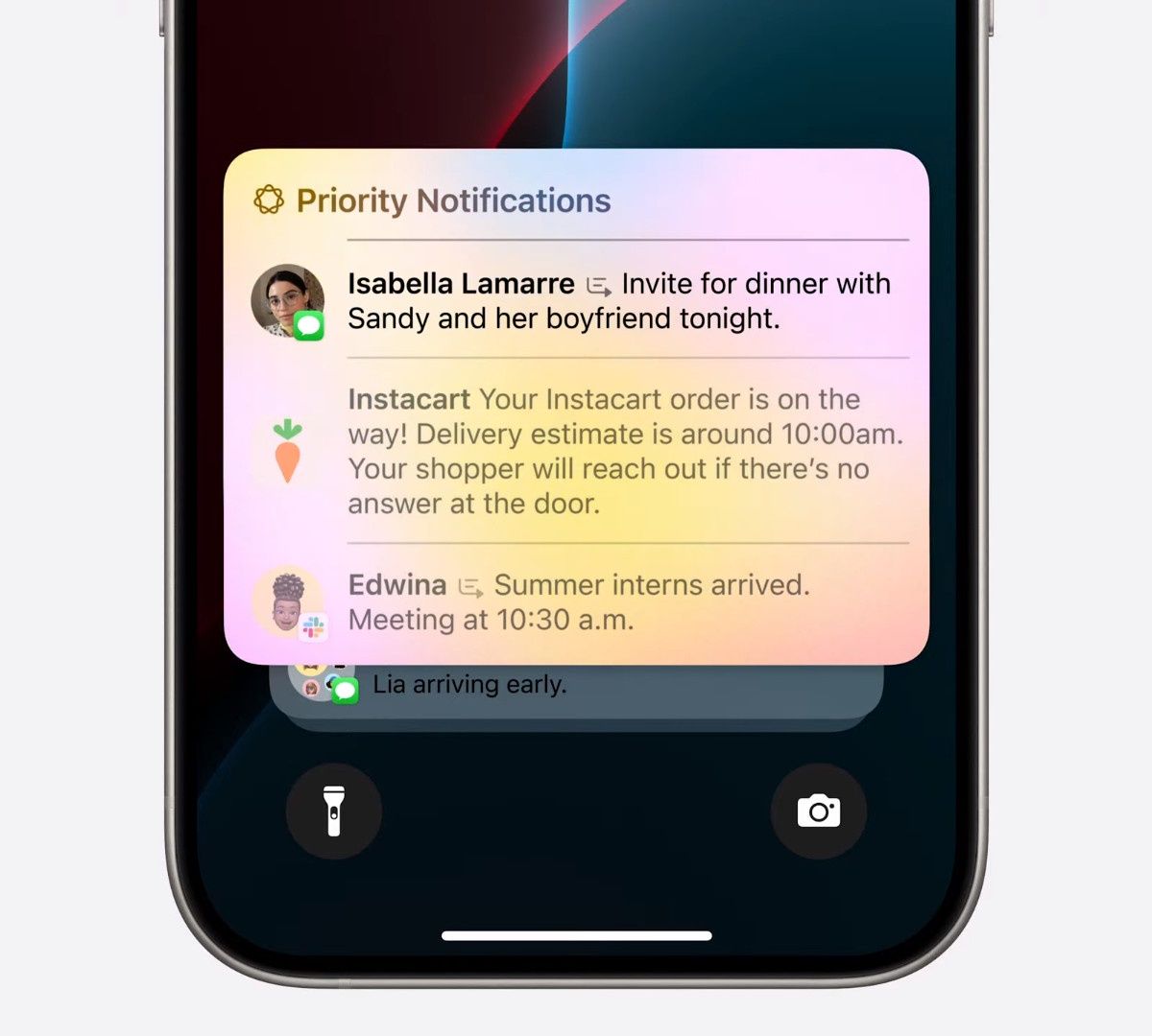 Priority Notifications w iOS 18