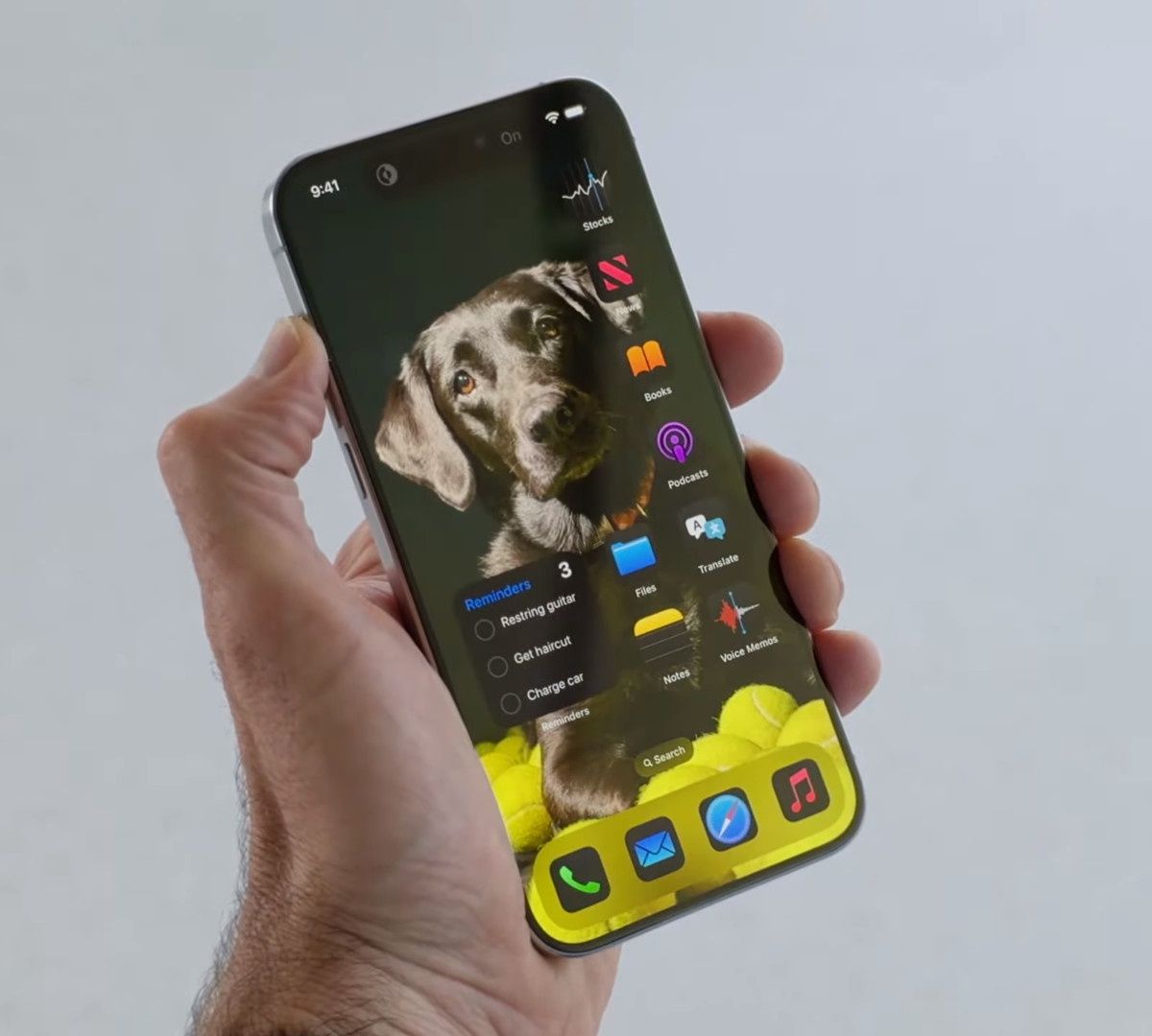 Tryb ciemny w iOS 18