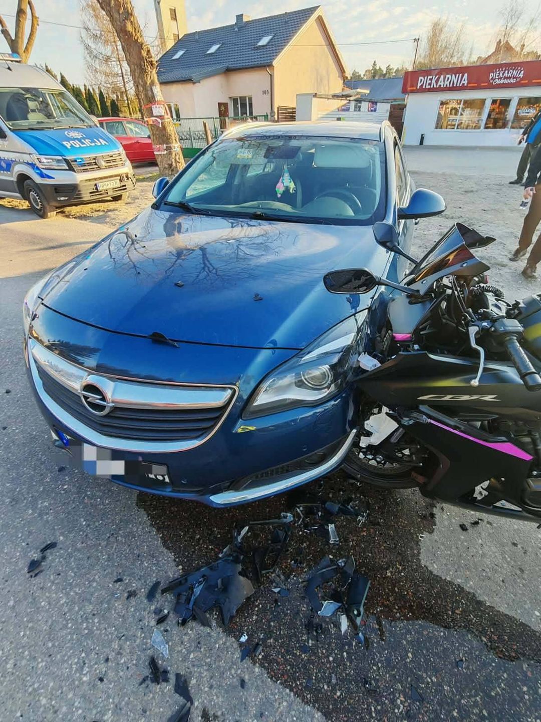 Kolizja w Maszewie Dużym