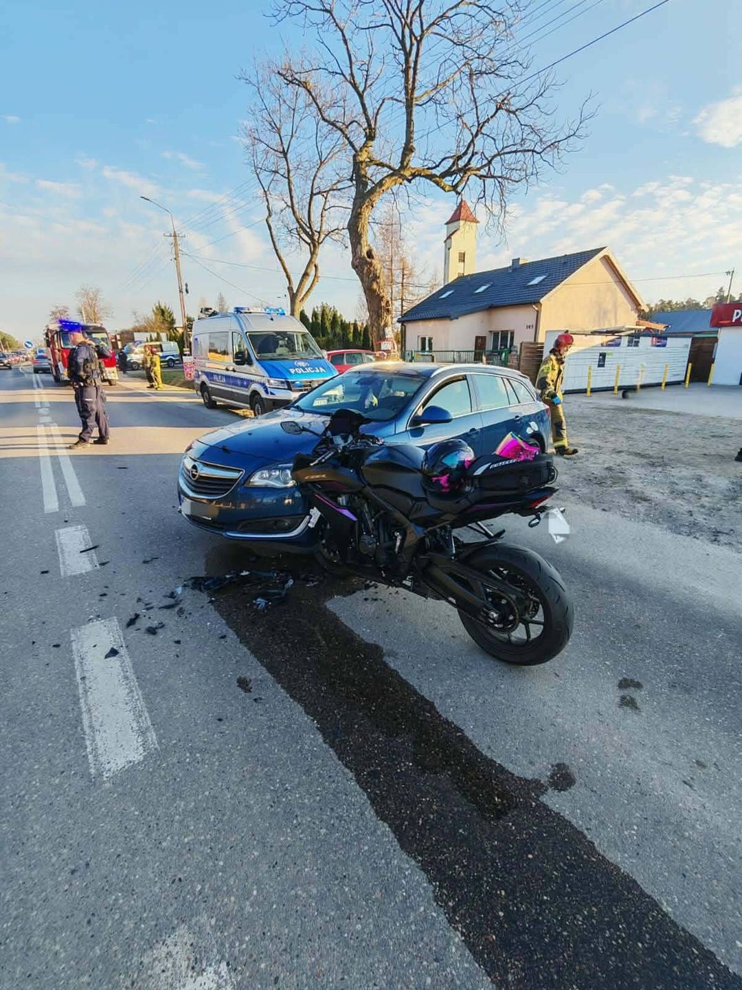 Kolizja w Maszewie Dużym