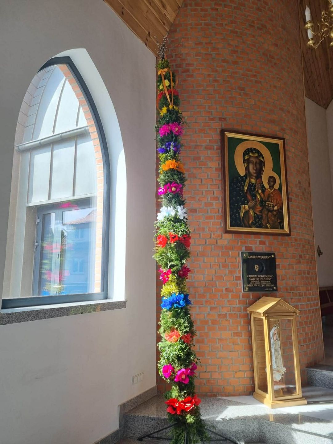 Palmy przygotowane przez Klub Seniora Sami Swoi z Obrowa