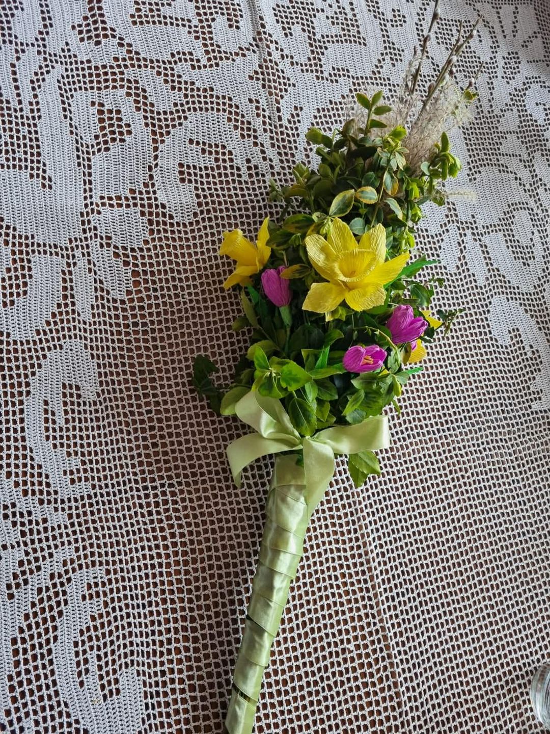 Palmy przygotowane przez Klub Seniora Sami Swoi z Obrowa