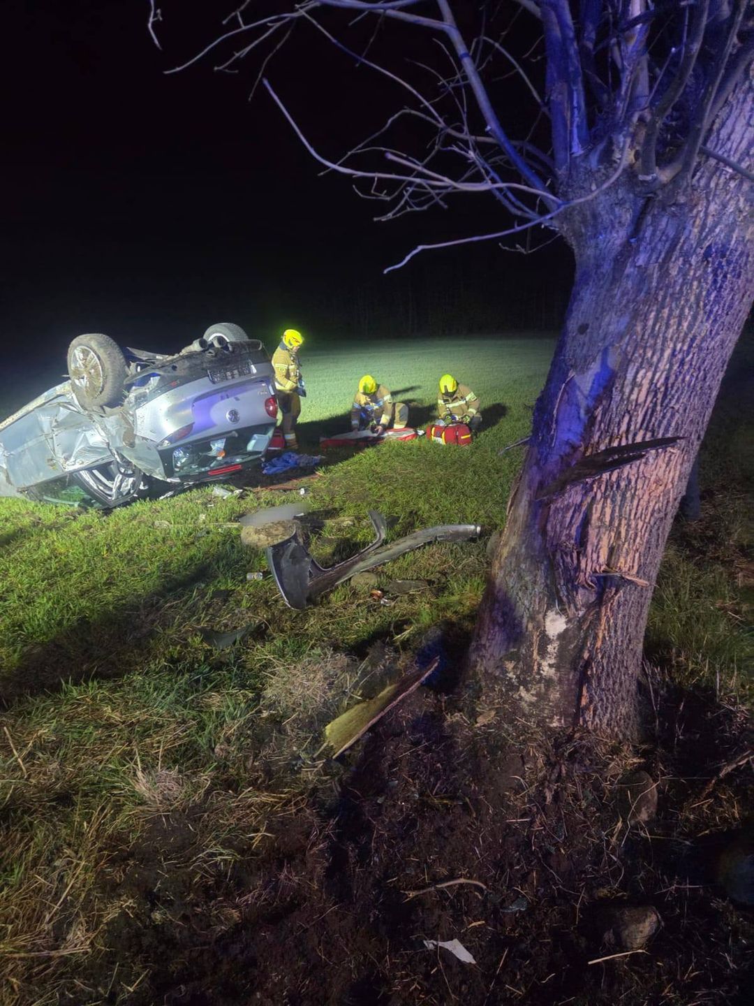 19-latek w szpitalu do zdarzeniu 