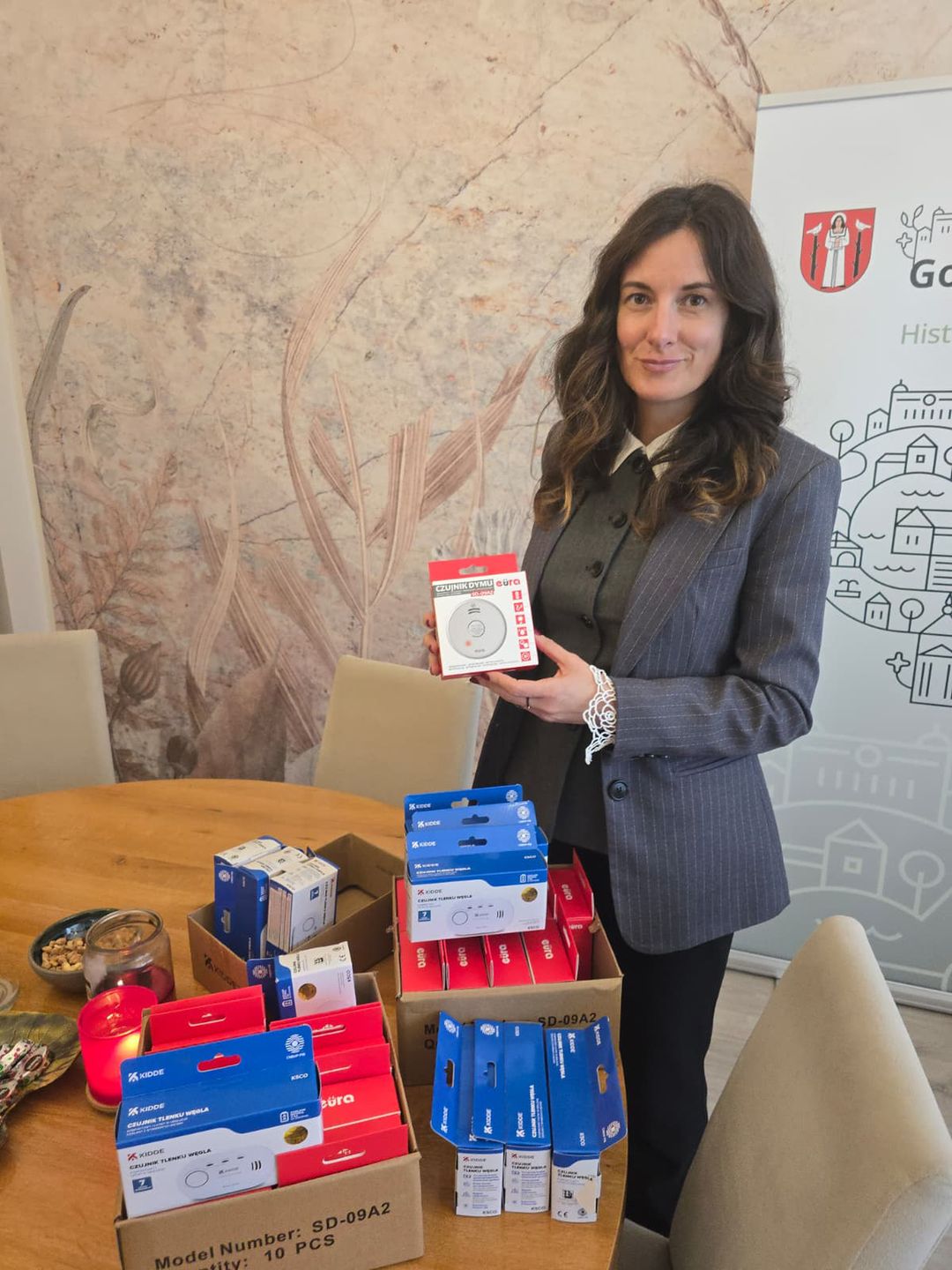 Dominika Piotrowska, burmistrzyni Golubia-Dobrzynia