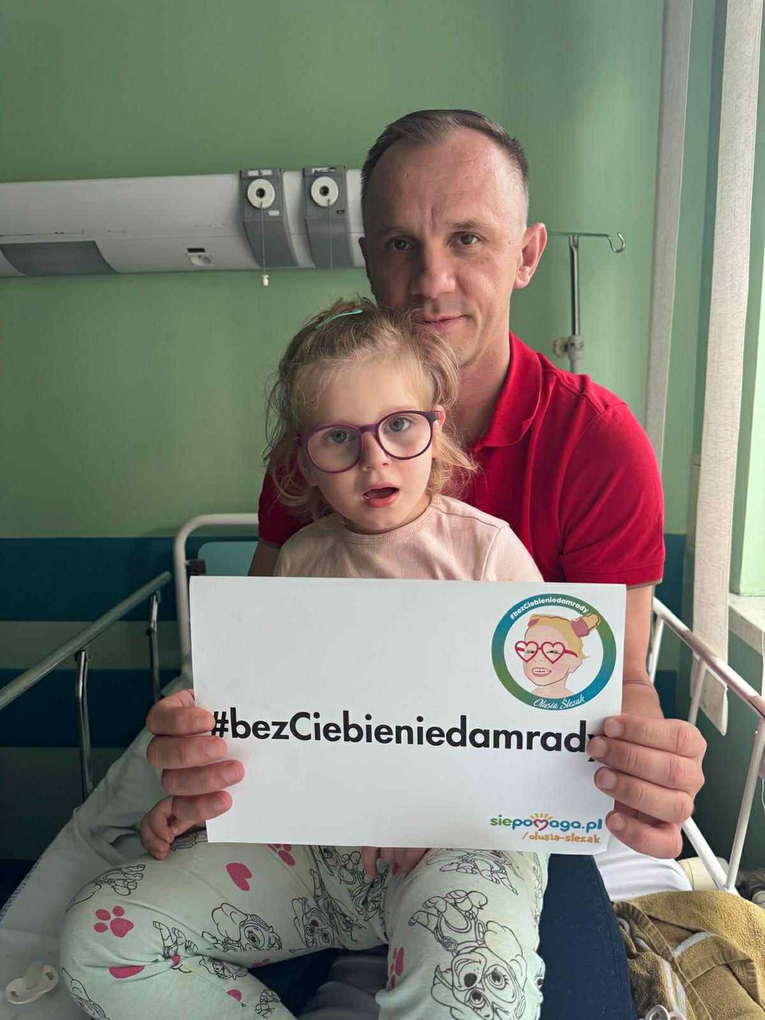 Ola Ślęzak i jej tata Paweł