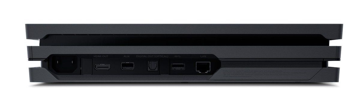 Playstation 4 Pro - dostępne złącza