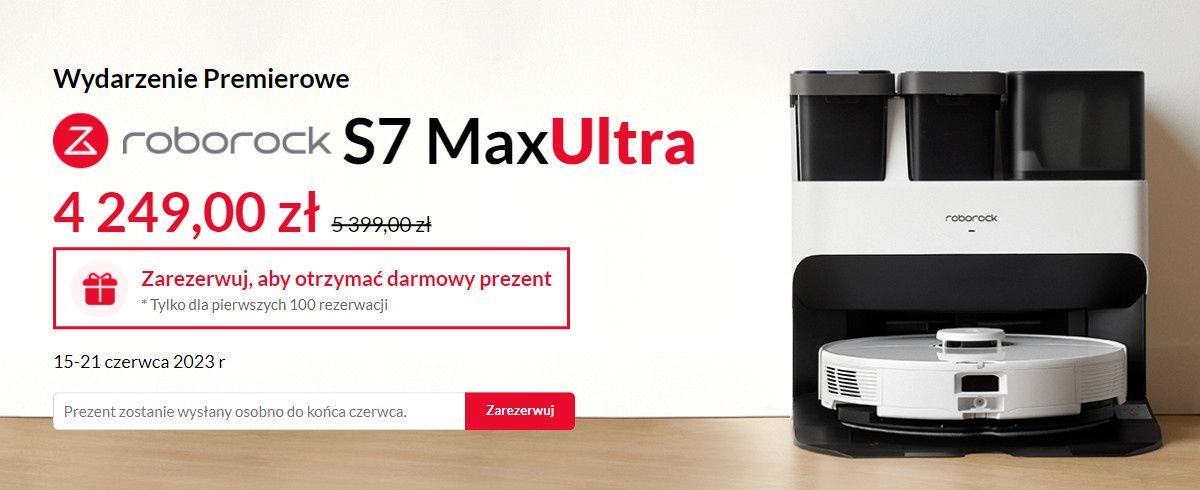 Roborock S7 Max Ultra promo