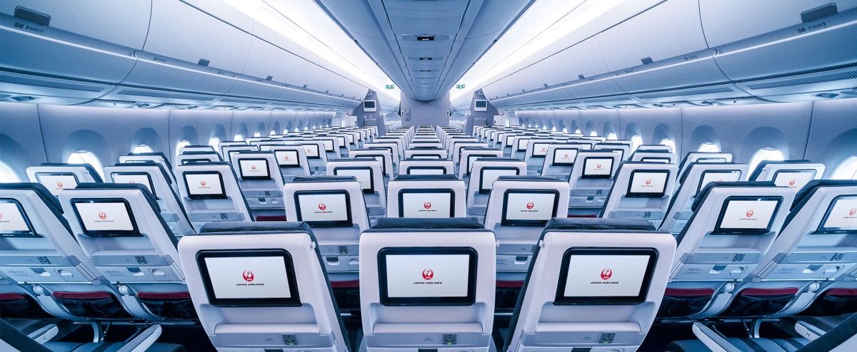 Airbus A350 wnętrze