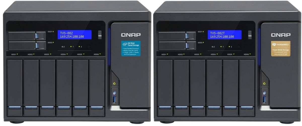QNAP TVS-882 i TVS-882T