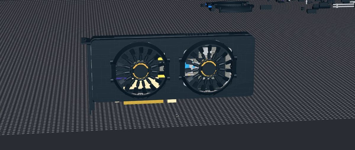 Intel Arc A750 z klocków LEGO