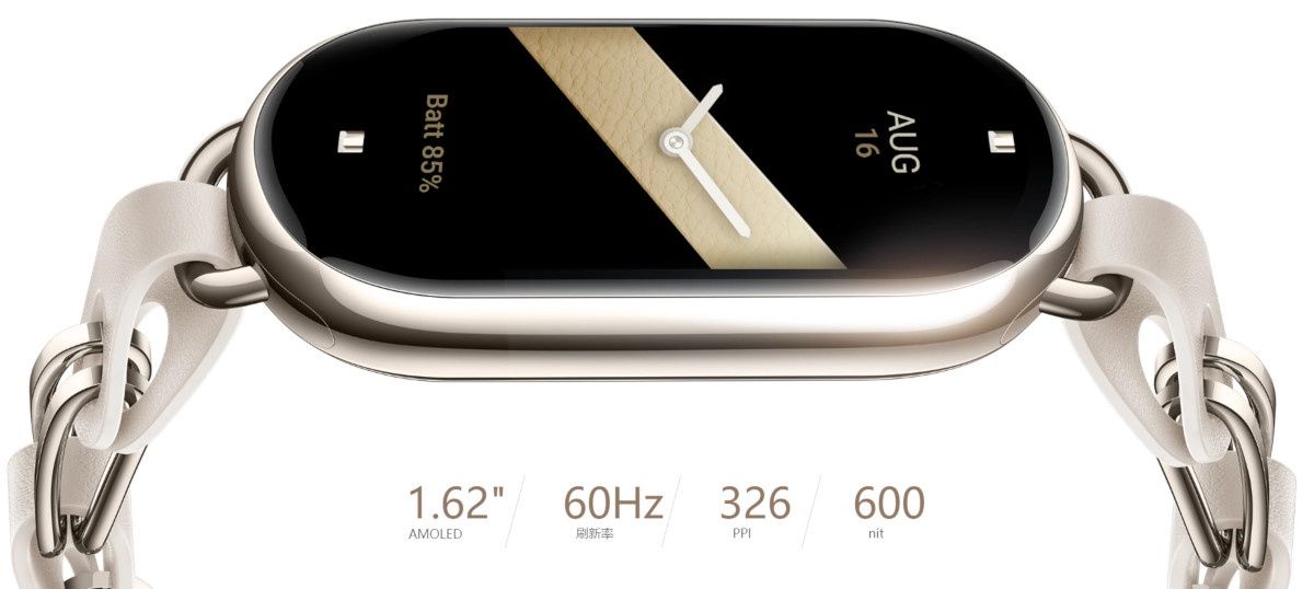 Xiaomi Smart Band 8 ekran