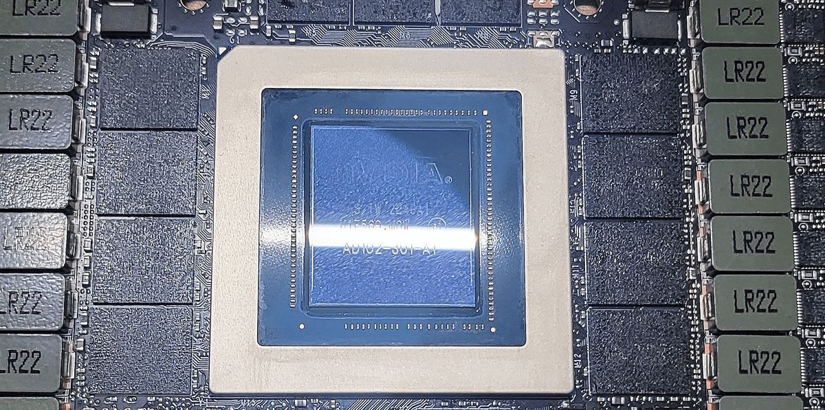 GeForce RTX 4090 - układ graficzny AD102-301
