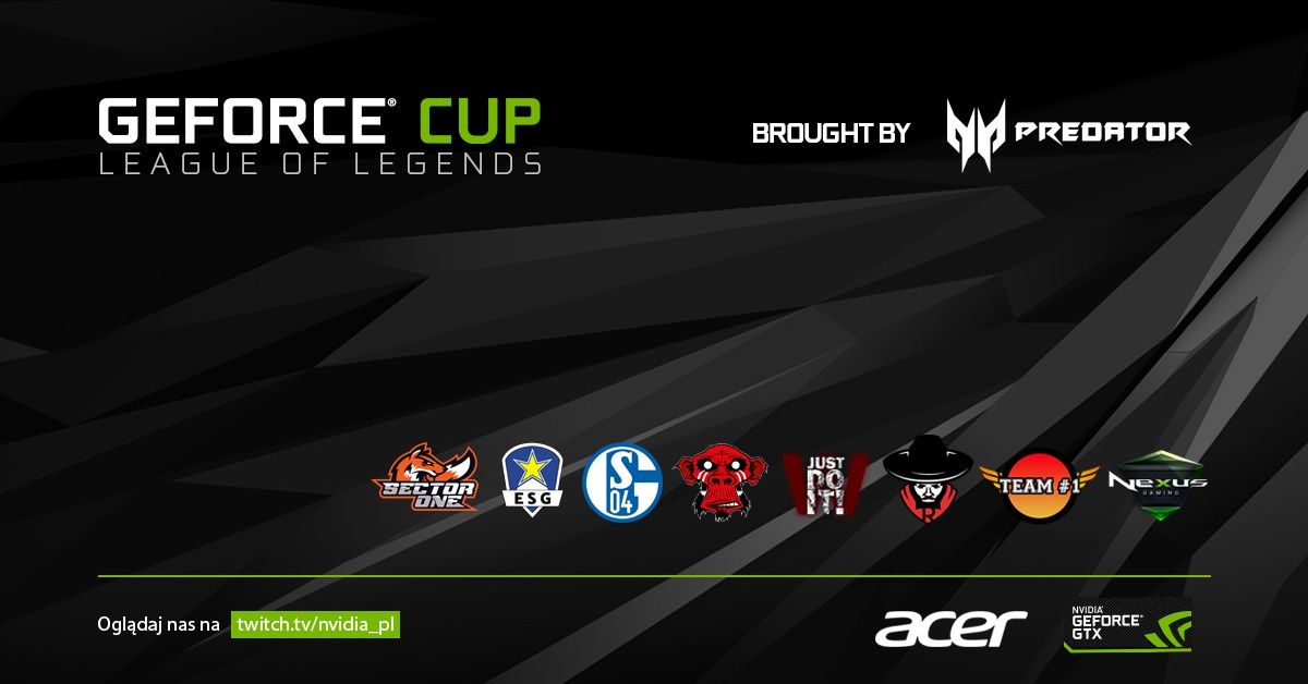 GeForce CUP - turniej League of Legends