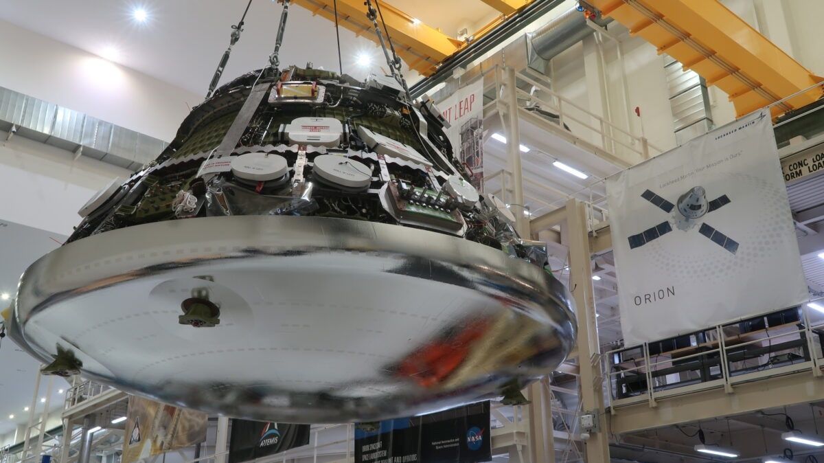 Kapsuła Orion dla misji Artemis II