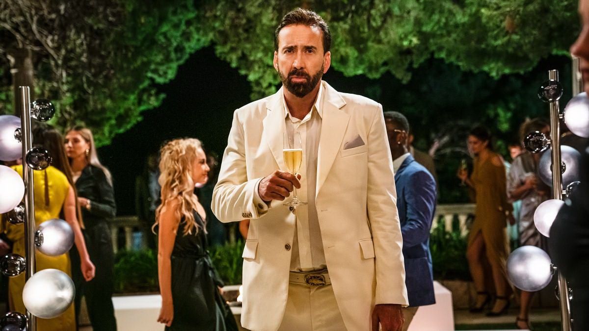 Nieznośny cieżar wielkiego talentu - Nicolas Cage na przyjęciu
