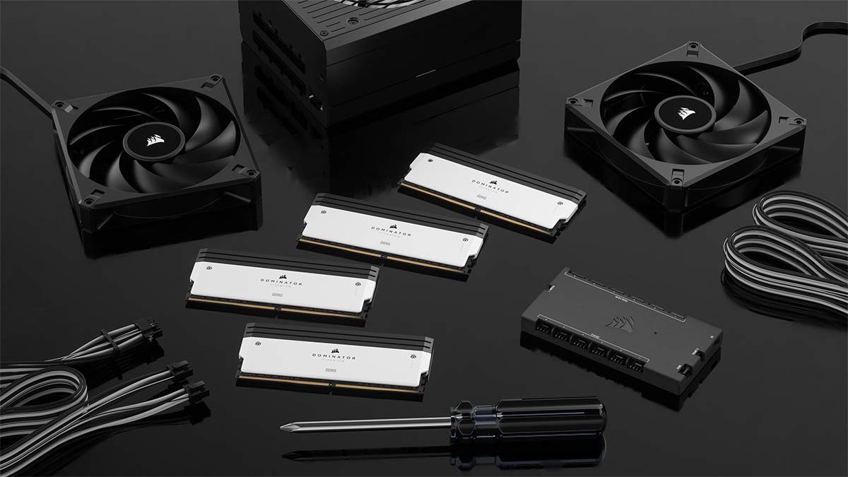 4 kości corsair DOMINATOR TITANIUM DDR5