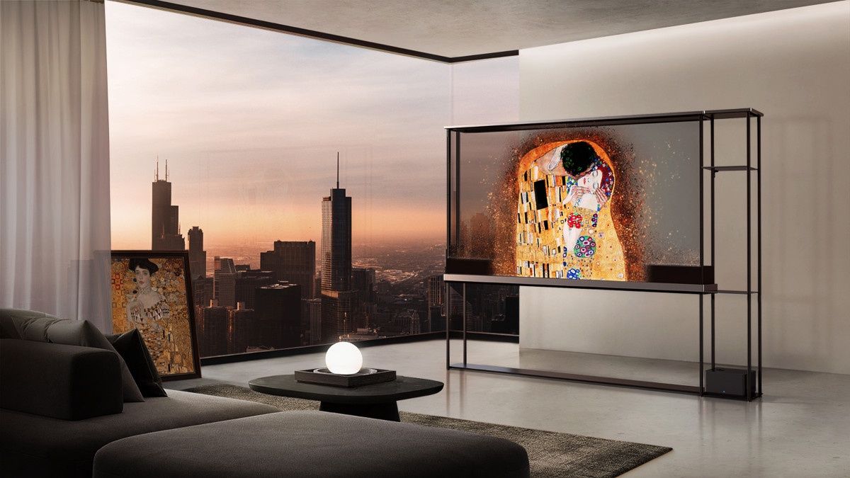 LG OLED T art