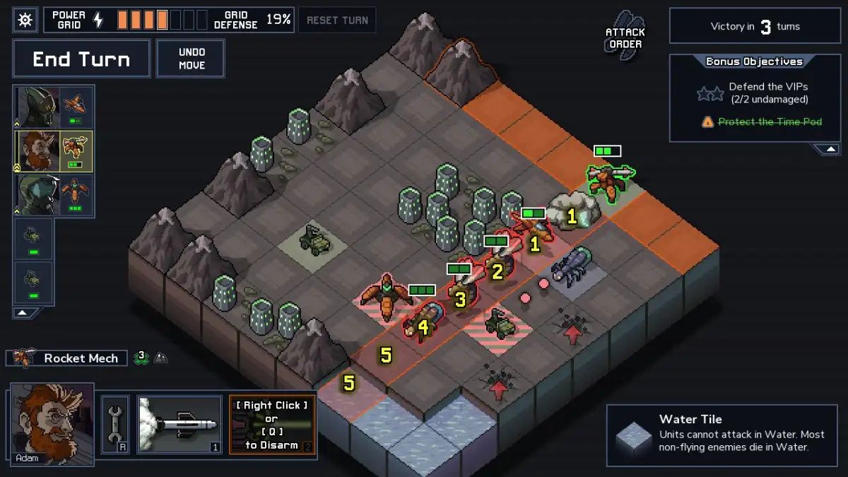 Into the Breach - gameplay