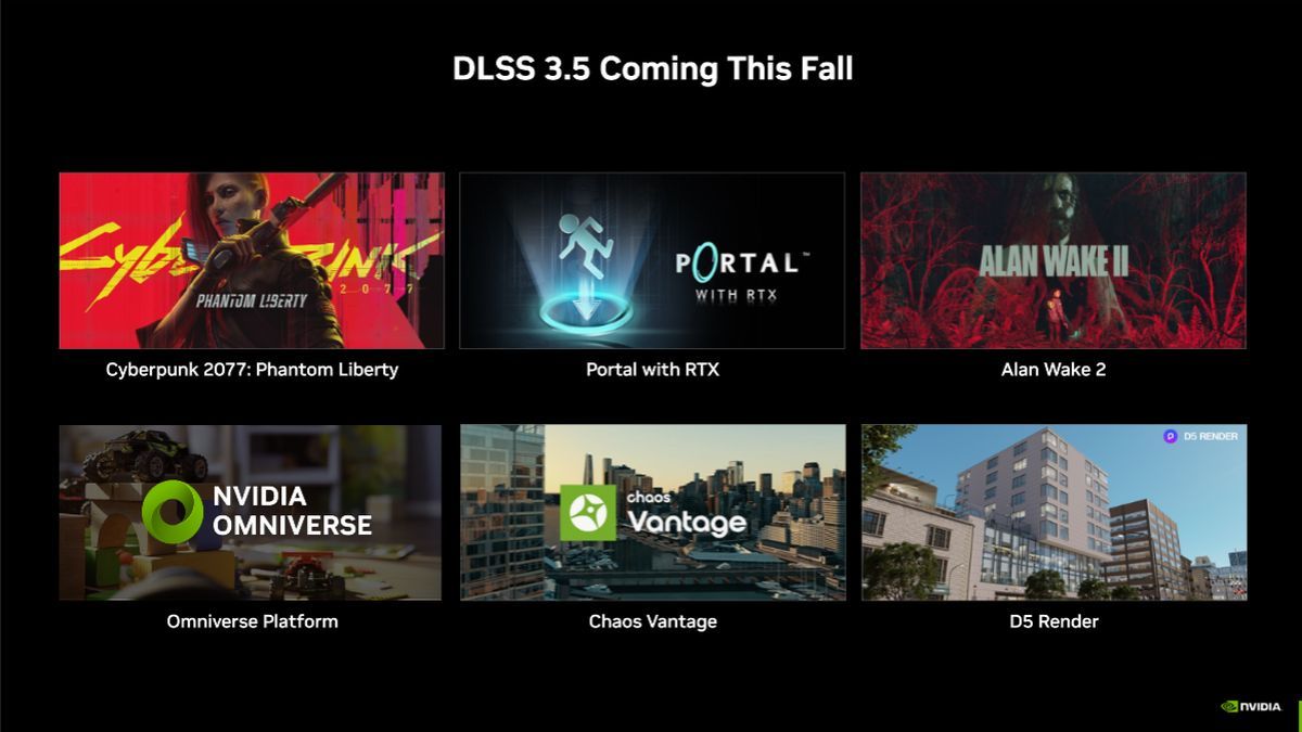 Nvidia DLSS 3.5 - Ray Reconstruction