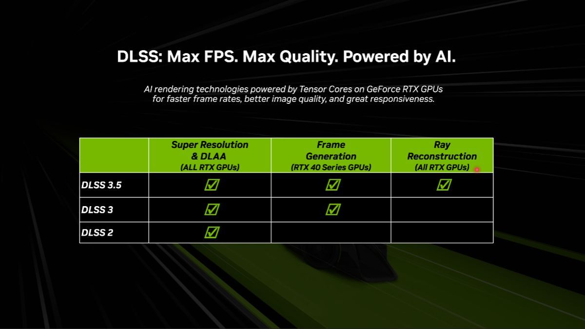 Nvidia DLSS 3.5 - Ray Reconstruction