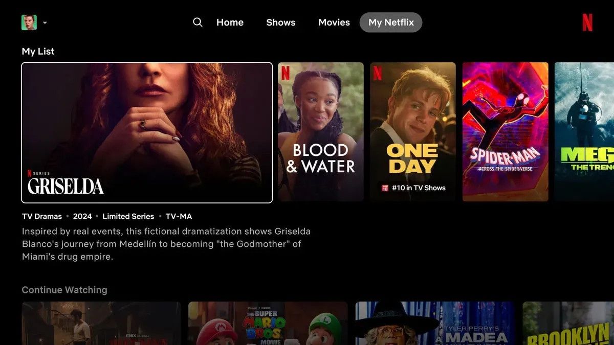 Netflix - nowy interfejs