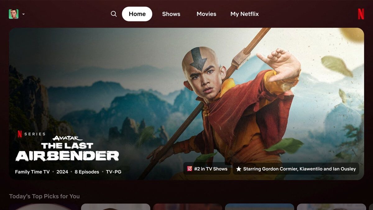 Netflix - nowy interfejs