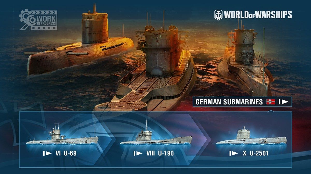 World of Warships - okręty podwodne