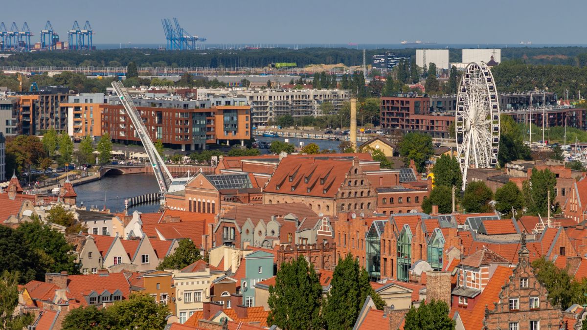 Koło widokowe w Gdańsku - AmberSky.