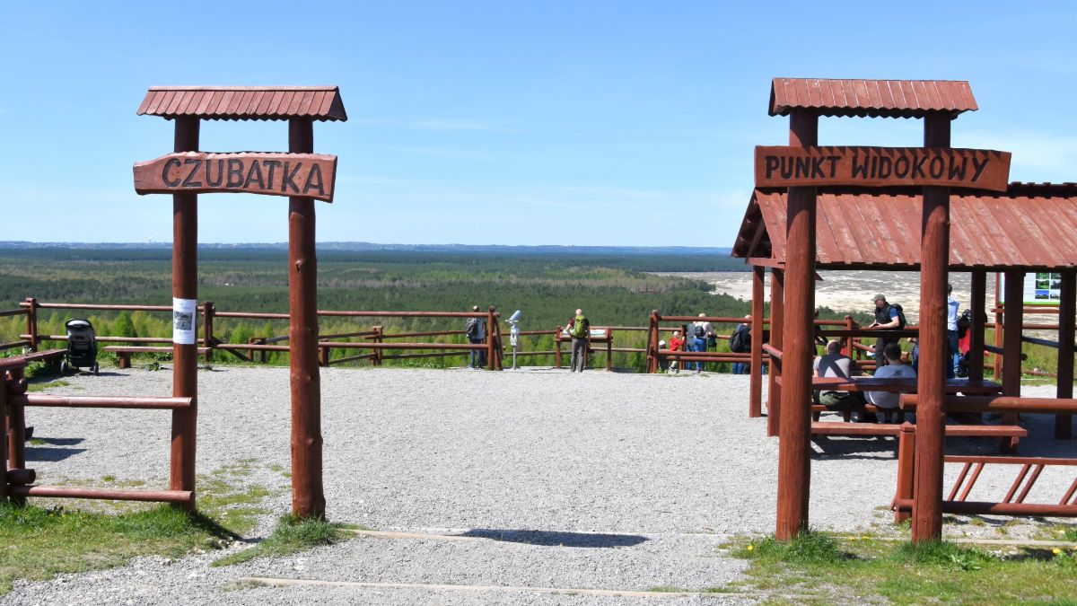 Punkt widokowy Czubatka. 