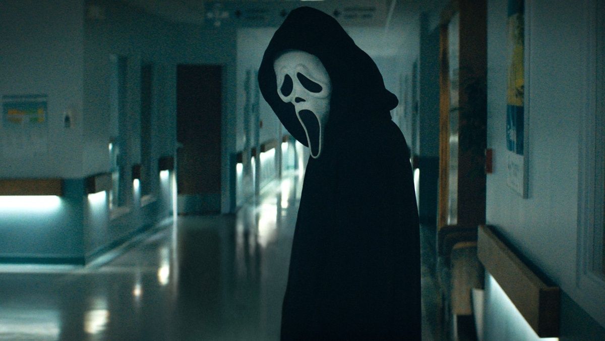 Krzyk (2022) - ghostface