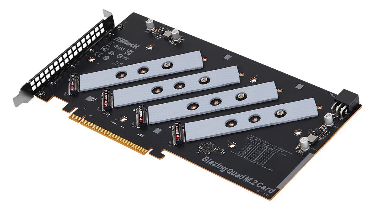 ASRock Blazing Quad M.2