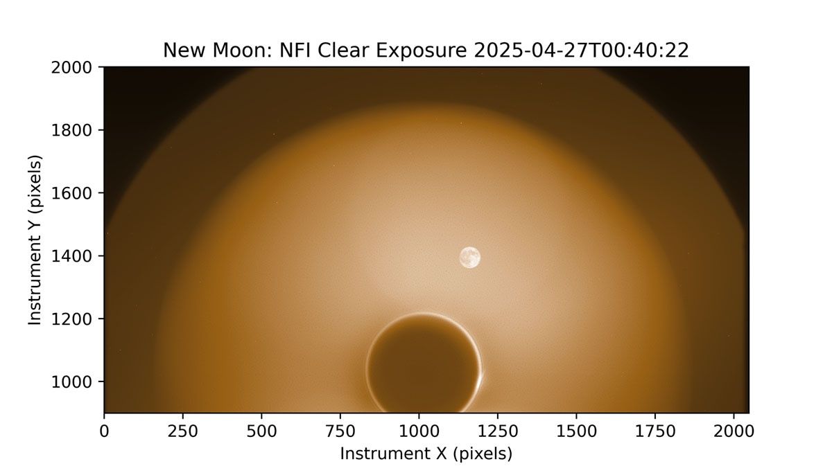 NASA PUNCH Księżyc w nowiu