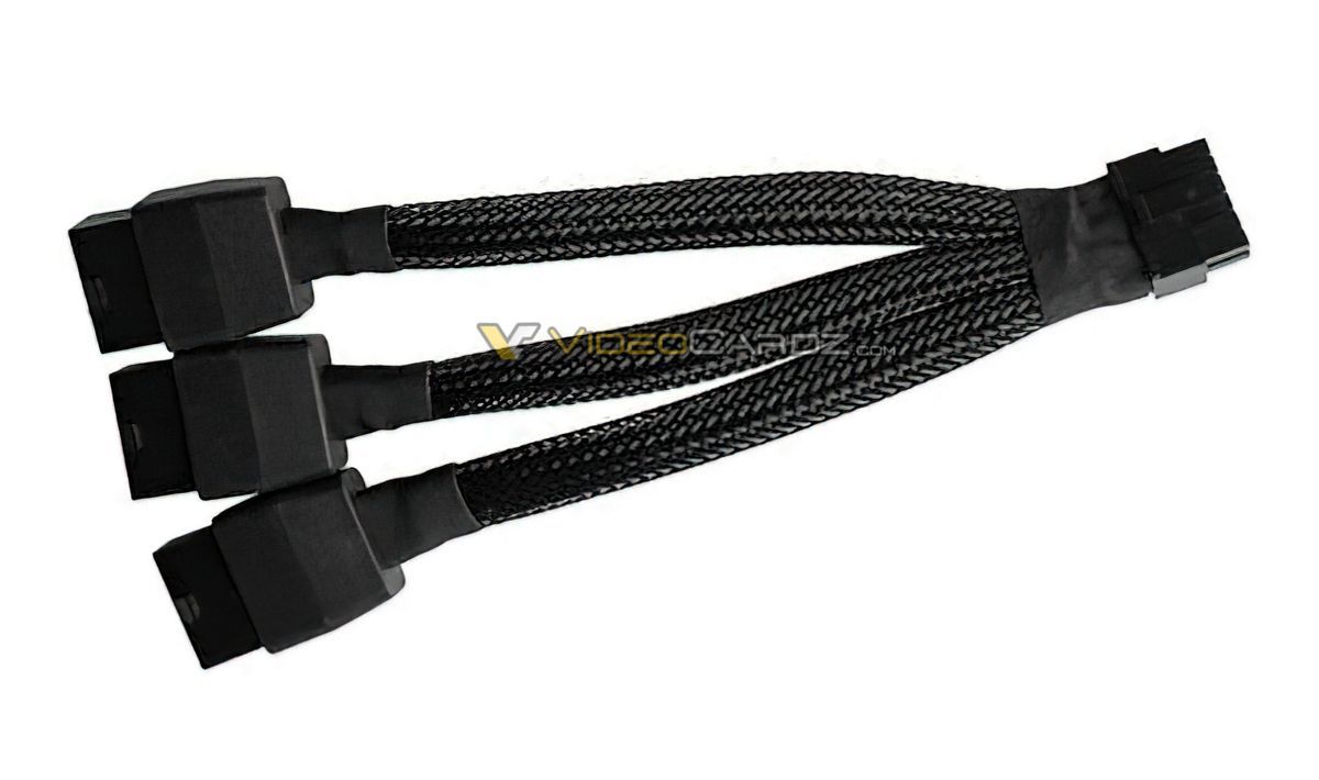 Nvidia GeForce RTX 3090 Ti Founders Edition - kabel zasilania