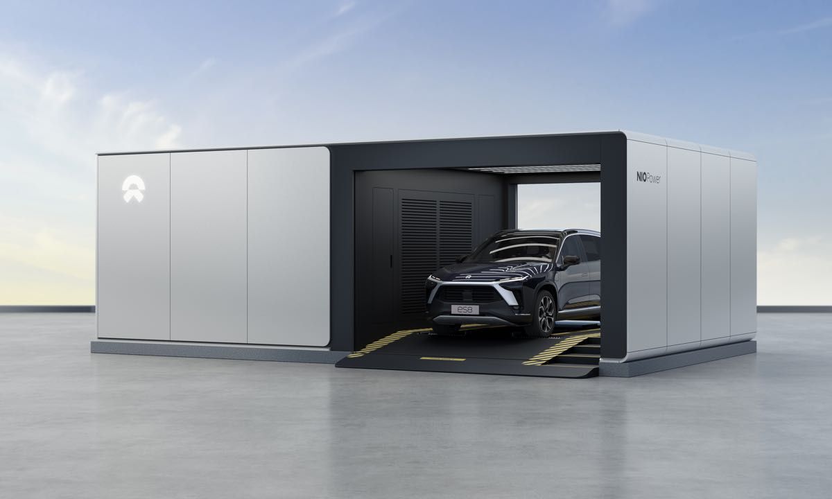 Nio Power Swap Station