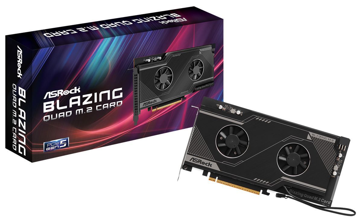 ASRock Blazing Quad M.2