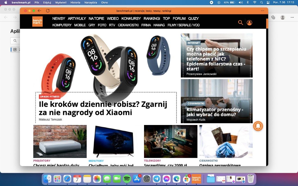 Microsoft Edge - aplikacje PWA