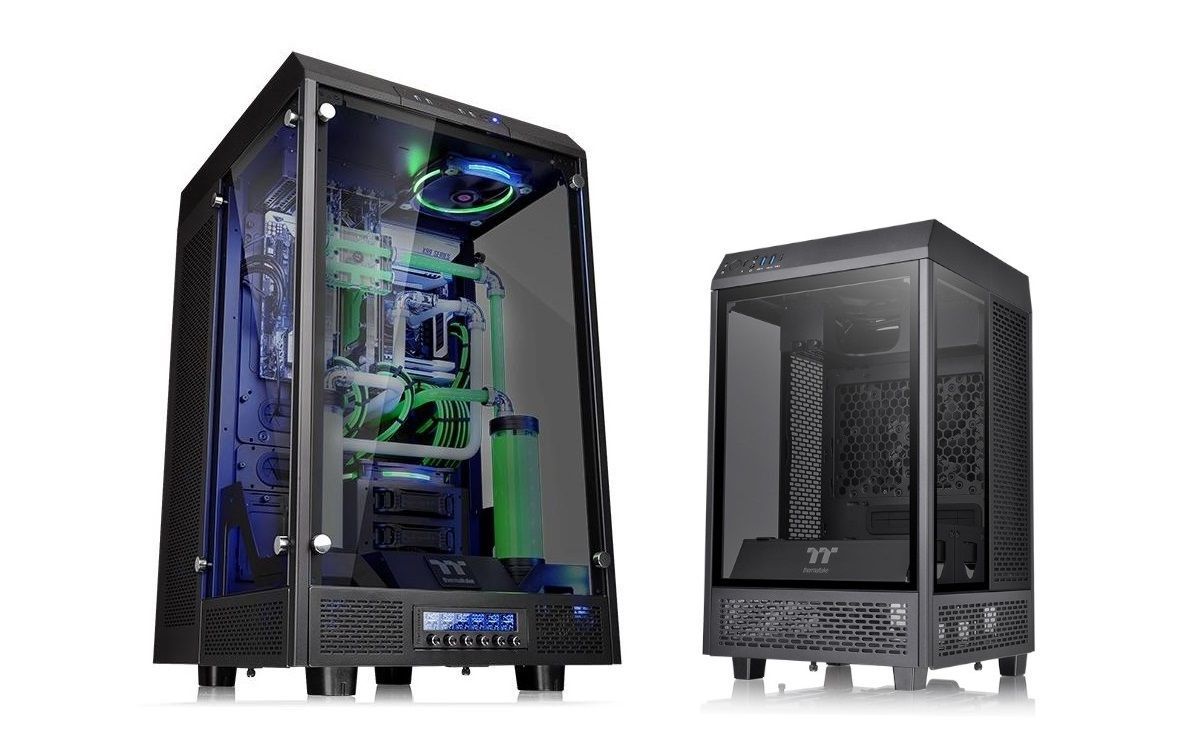 Thermaltake The Tower 900 i The Tower 100 - porównanie obudów