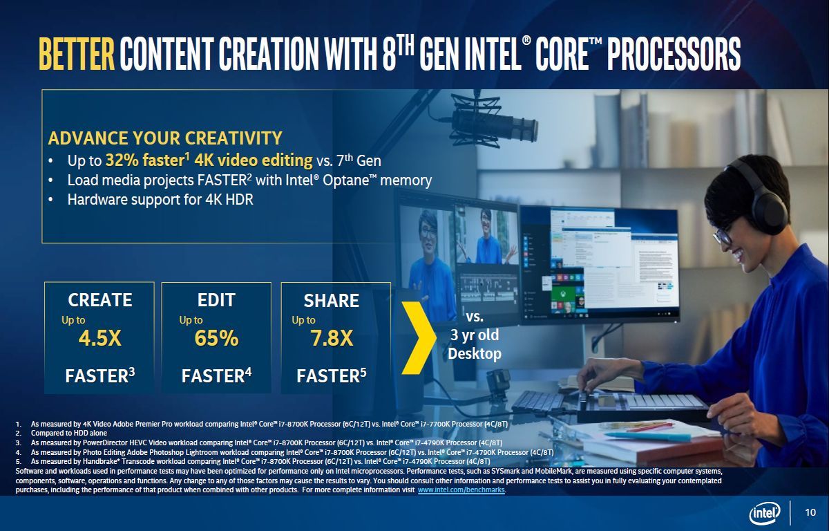 Intel Core 8. gen - Coffee Lake