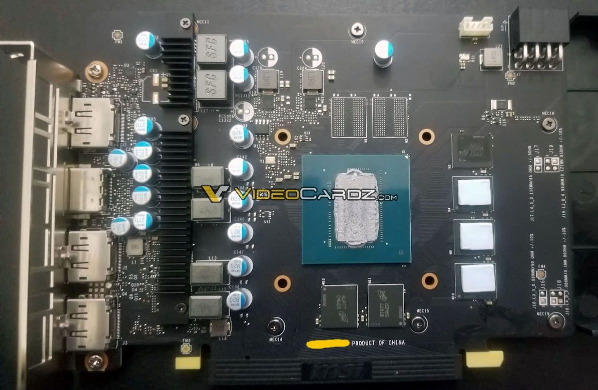 MSI GeForce GTX 1660 Ti Vensus XS 6G