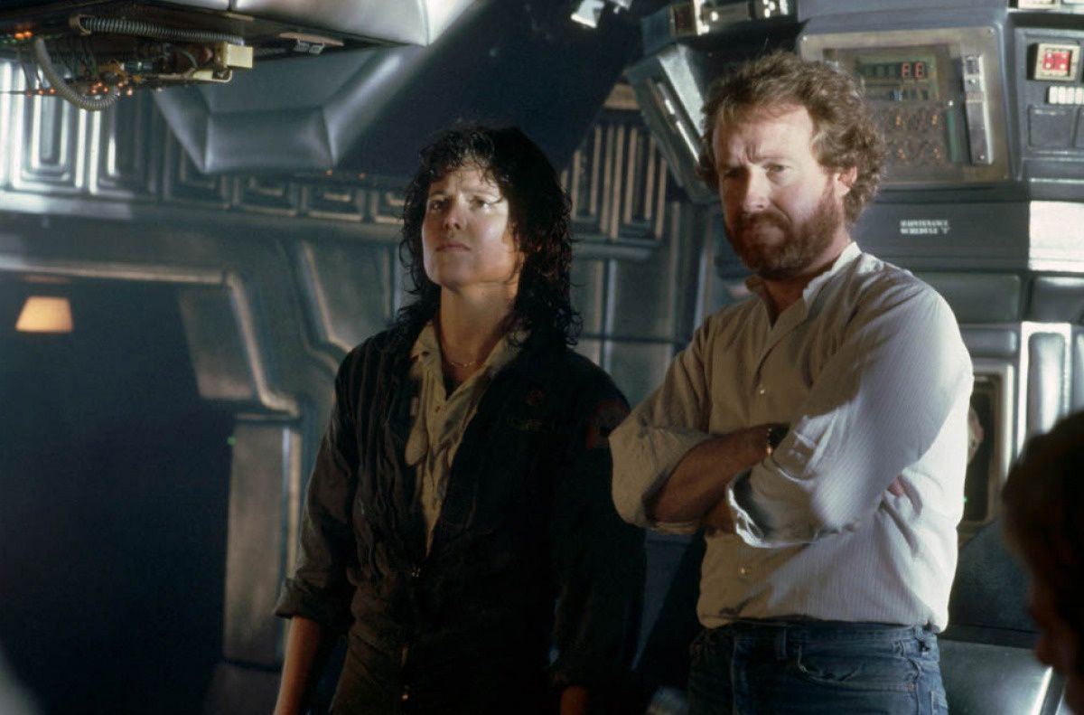 Obcy: Przymierze - Ridley Scott podczas pracy przy wcześniejszym filmie