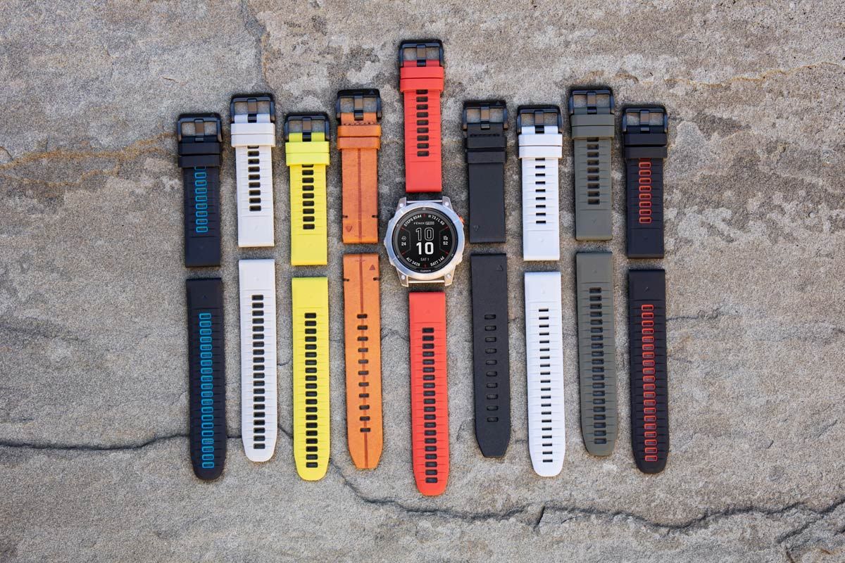 Garmin Fenix 7 Pro kolory pasków