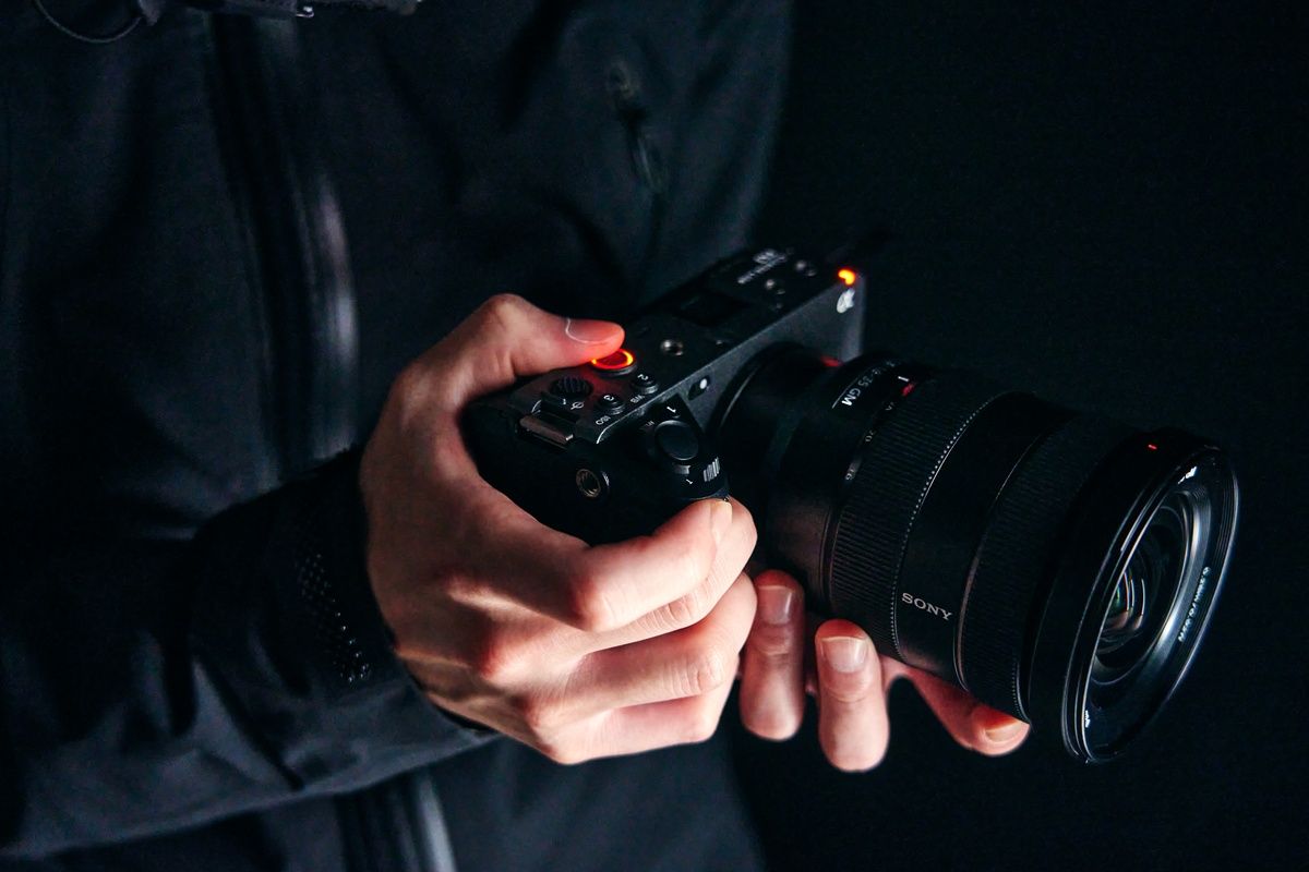 Sony FX3 przyciski