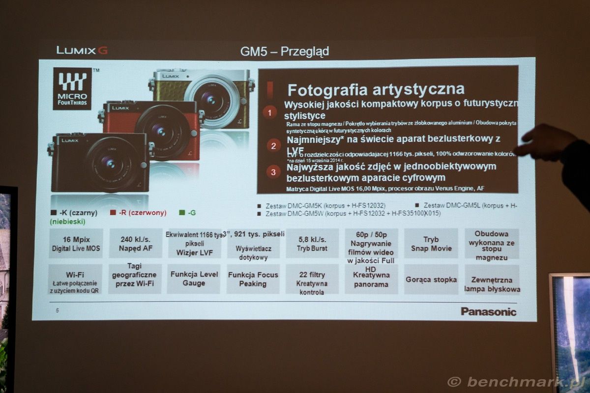 Panasonic Lumix GM5 cechy