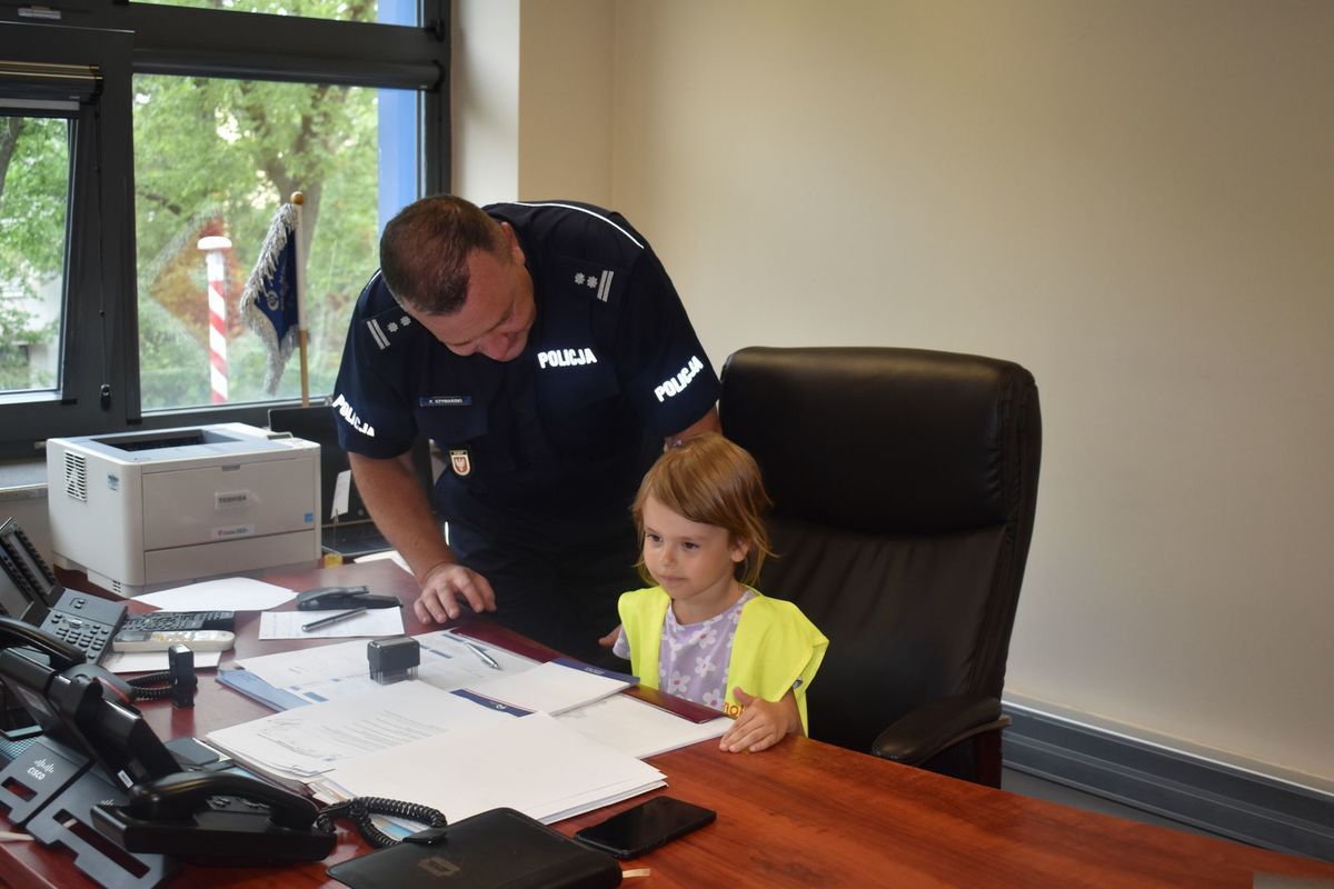 Wizyta w Komendzie Miejskiej Policji w Płocku 