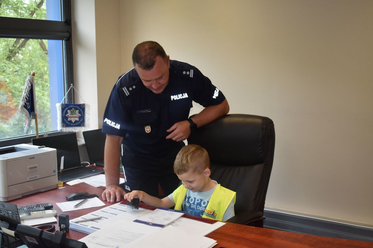 Wizyta w Komendzie Miejskiej Policji w Płocku 