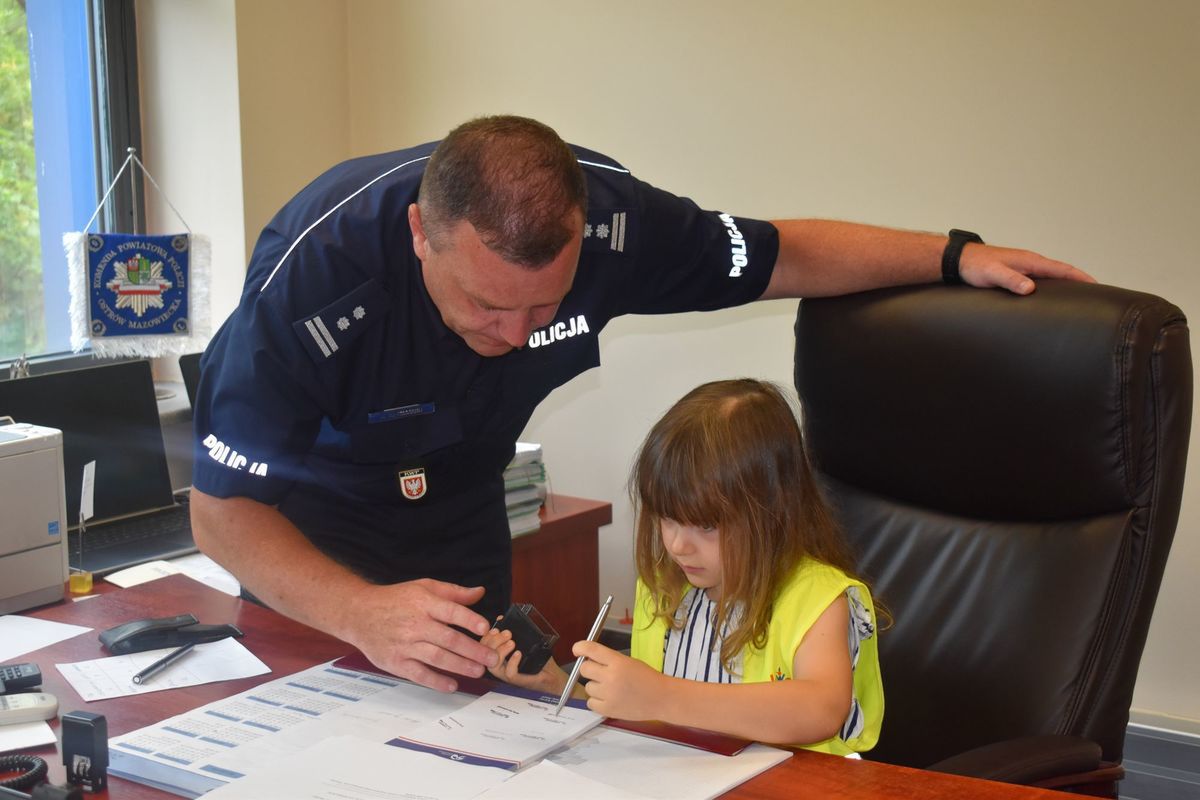 Wizyta w Komendzie Miejskiej Policji w Płocku 