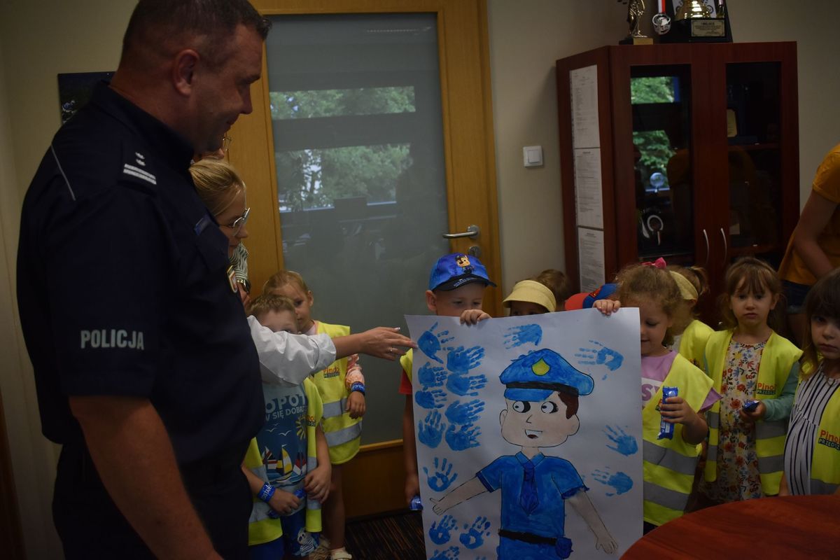 Wizyta w Komendzie Miejskiej Policji w Płocku 