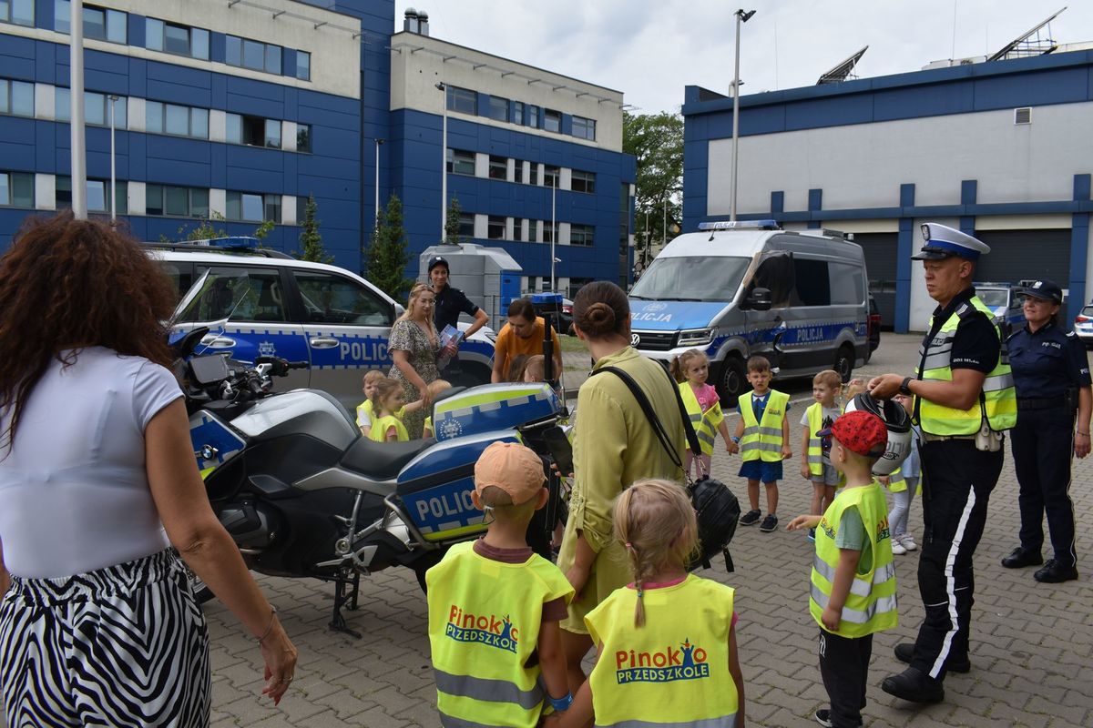 Wizyta w Komendzie Miejskiej Policji w Płocku 